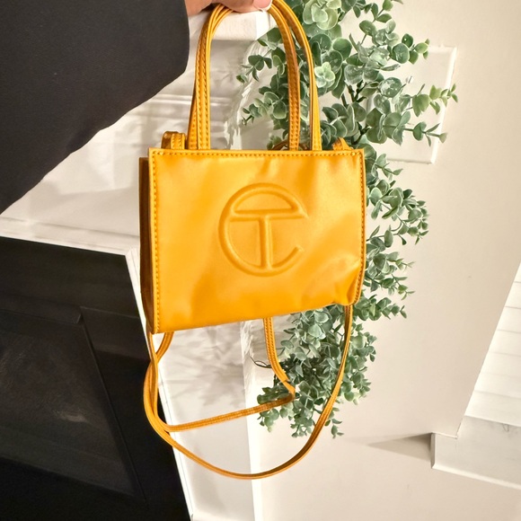 Telfar Handbags - Telfar Mini Bag in Vibrant Yellow